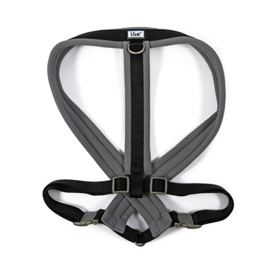 Ancol Viva Nylon Padded Harness Black Extra Large 70-98cm